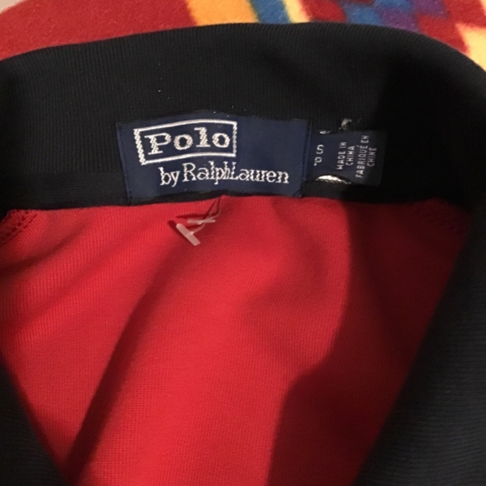 🔥#7, POLO, size S/P, zipper gets stuck at collar, in great cond. otherwise - Picture 7 of 10